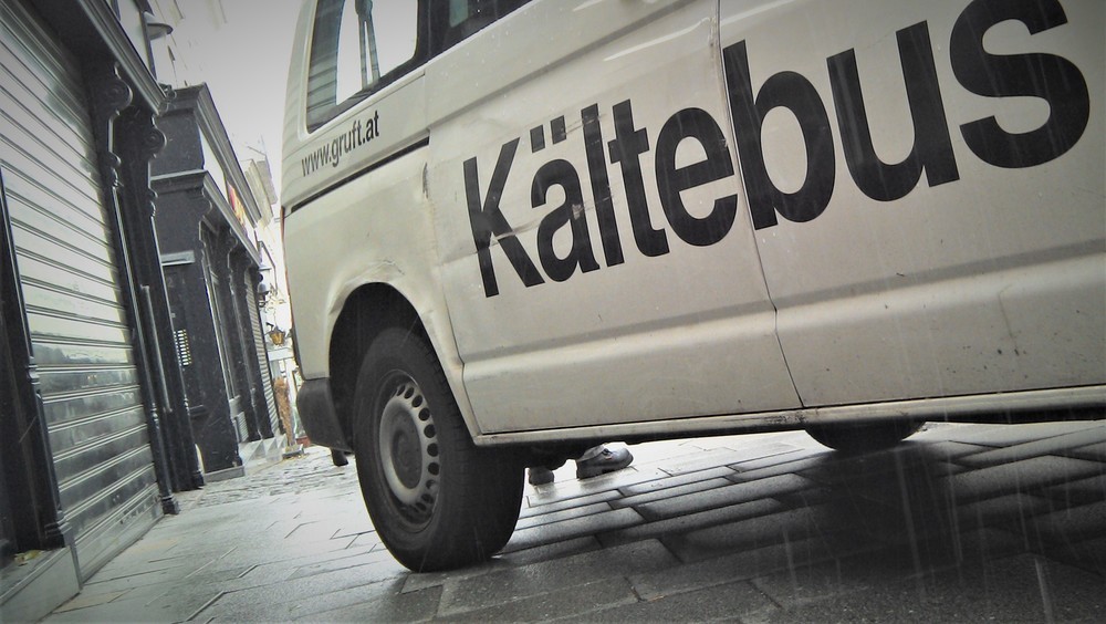 Kältebus der Wiener Caritas